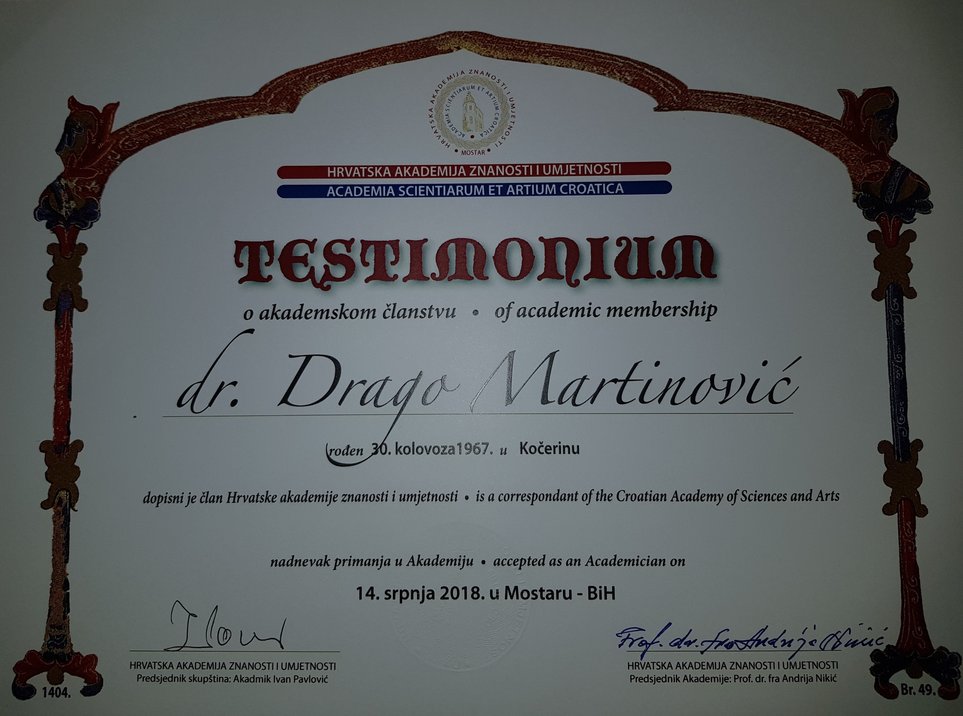 akademija dopisni clan