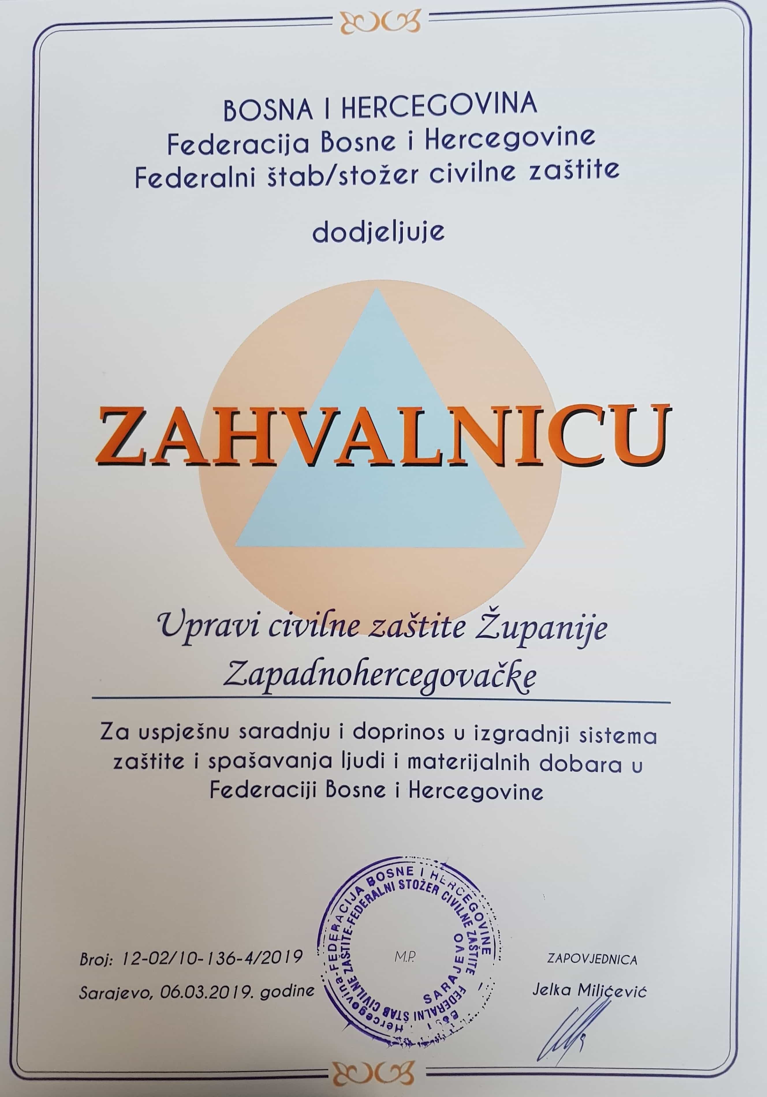 zahvalnica fucz 2019