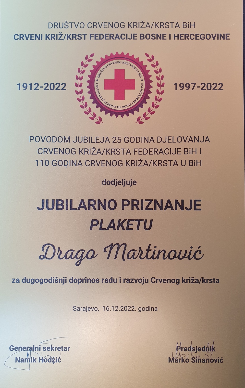 plaketa czfbih 2022